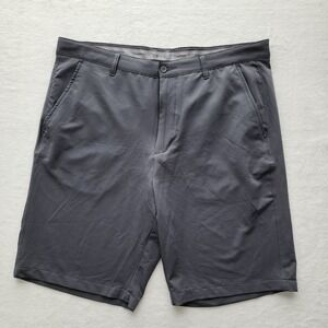 Sunice Golf Shorts Mens 38 Gray Performance Stretch Athletic Casual Vacation